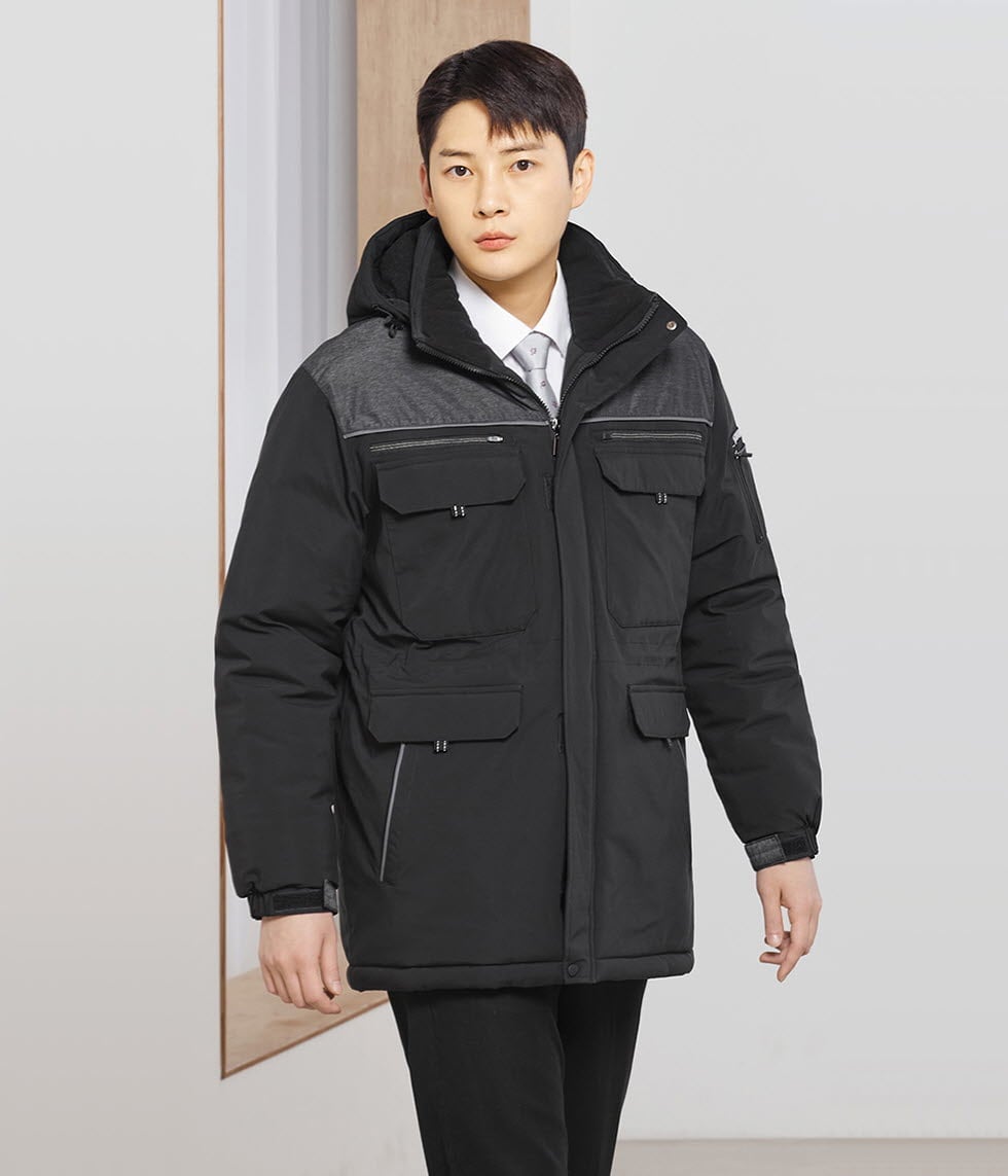 UBS 2175 패딩 하프코트 대표 사진