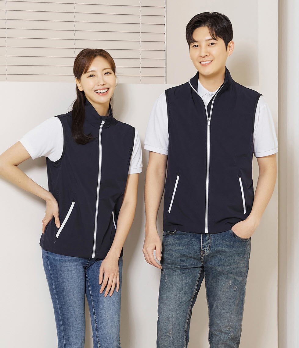UBS 8913 UV 차단 나일론 스판 조끼 대표 사진