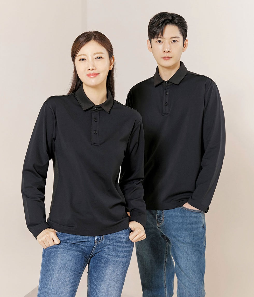 UBS 9510 기모 스판 긴팔 티셔츠 대표 사진